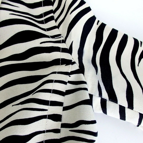 Vintage MARC JACOBS Zebra snap button trench coat - Picture 7 of 8